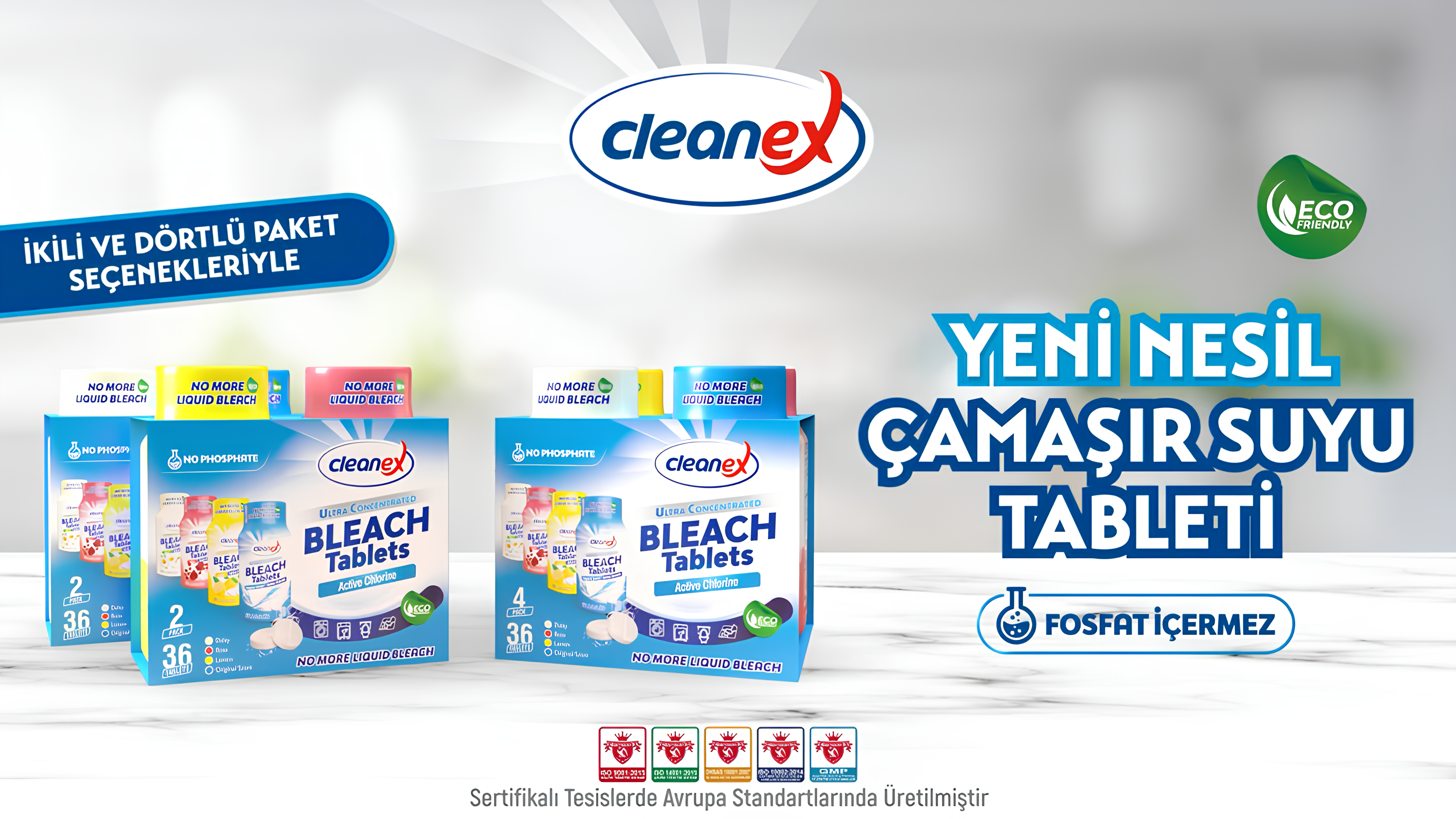 Cleanex Çamaşır Suyu Tableti Reklam Filmi